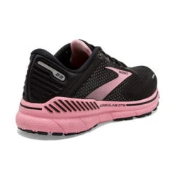 BROOKS Women's Adrenaline GTS 22 (054 - Black/Dianthus/Silver) -Chic Shoe Store brooks 120353054 h