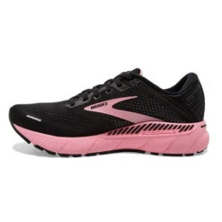 BROOKS Women's Adrenaline GTS 22 (054 - Black/Dianthus/Silver) -Chic Shoe Store brooks 120353054 m