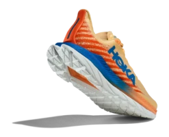 Hoka Men's Mach 5 (IVOR - Impala/Vibrant Orange) -Chic Shoe Store prrvizasflshkdkjggop